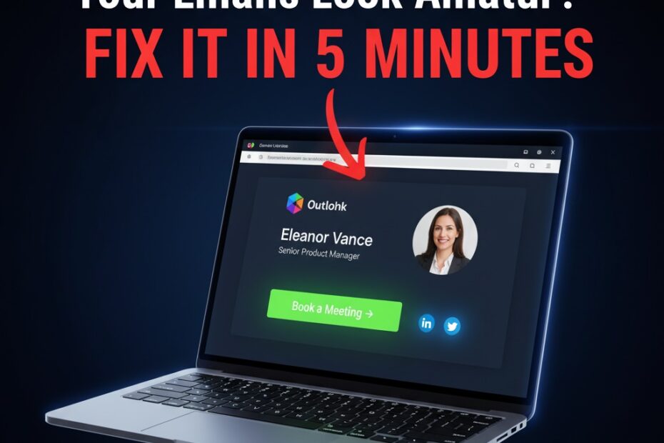 Email signature making better