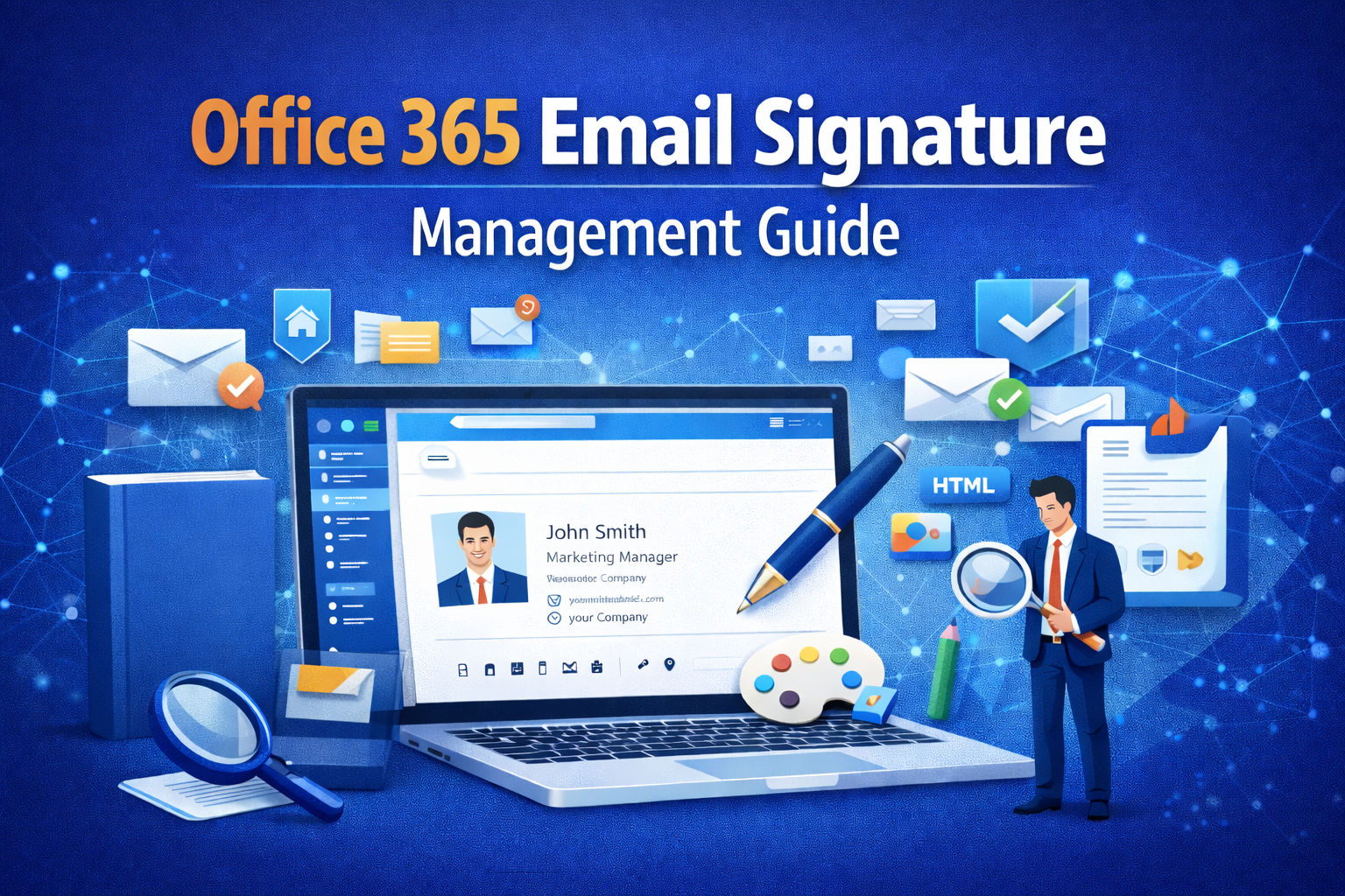 Office 365 Microsoft 365 email signature management guide 2026 centralized setup Exclaimer Sigsync CodeTwo