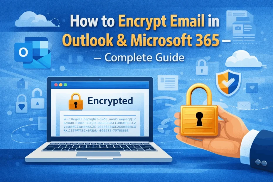 How to Encrypt Email in Outlook and Microsoft 365